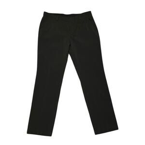 Greg Norman Golf Pants Men’s 36x32 Black Performance Stretch Flat Front